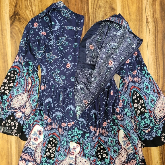 Flying Tomato short boho dress Belle sleeve - Picture 6 of 10